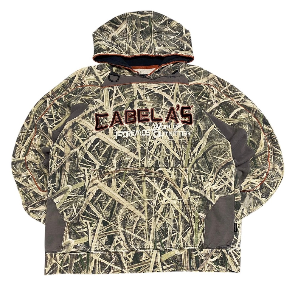 Y2K Cabela's Camo Hoodie